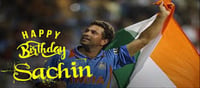 Happy Birthday to the Batting legend Sachin!!!